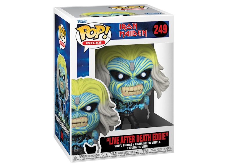 Funko Pop! Rocks Iron Maiden (Live After Death Eddie) Figure #249