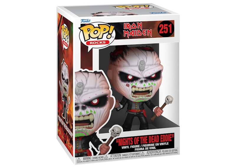 Funko Pop! Rocks Iron Maiden (Nights Of The Dead Eddie) Figure #251