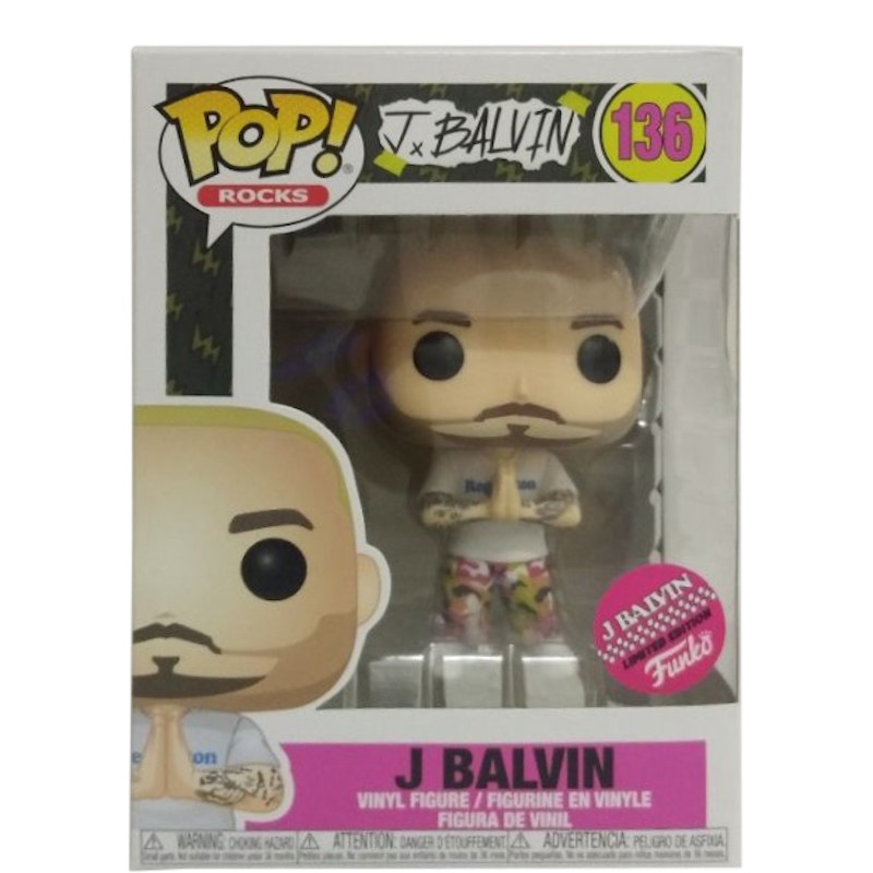 J balvin funko pop best sale