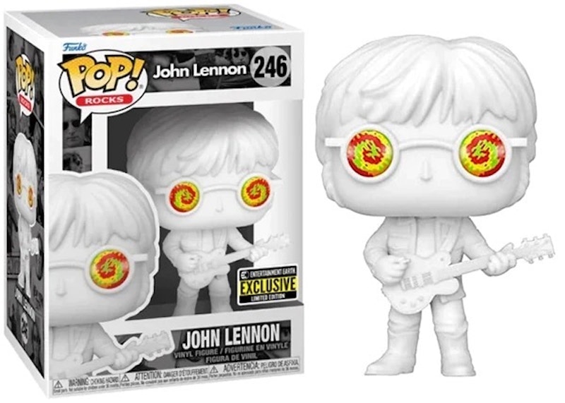 Funko Pop! Rocks: John Lennon (Entertainment Earth) Figure #246