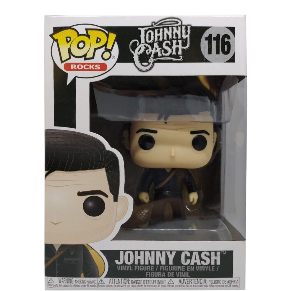 Rocks Figure Johnny Cash Pop Funko Pop 