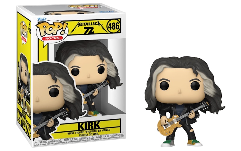 Funko Pop! Rocks: Metallica 72 Season Kirk Figure #486