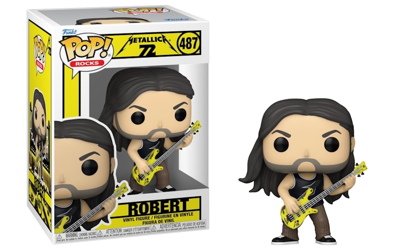 Funko Pop! Rocks: Metallica 72 Season Robert Figure #487
