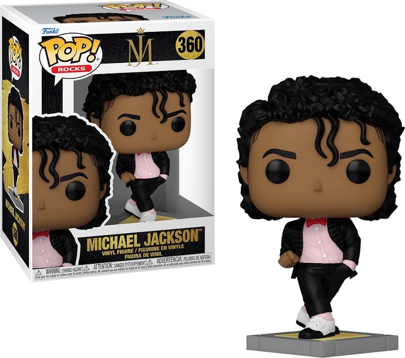 Funko Pop! Rocks: Michael Jackson Michael Jackson (Billie Jean) Figure #360