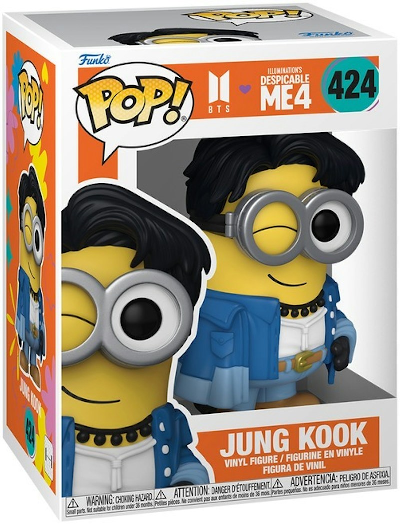 Funko Pop! Rocks: Minions x BTS Jung Kook Figure #424