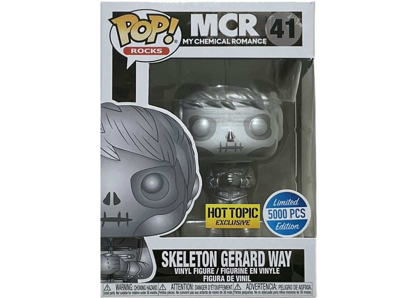 Funko Pop! Rocks My Chemical Romance Skeleton Gerard Way Hot Topic ...