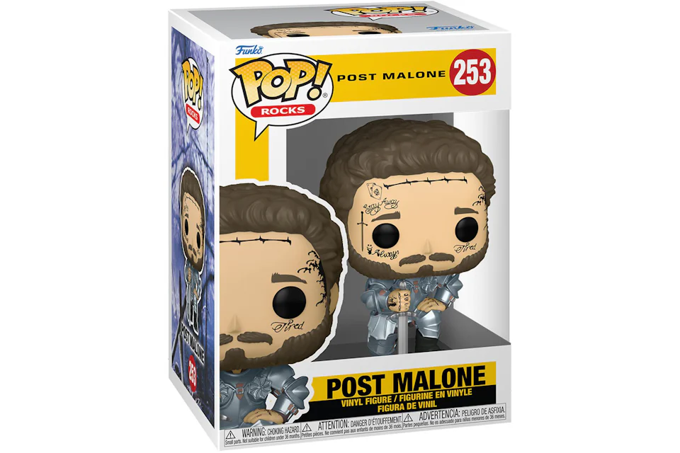 Funko Pop! Rocks Post Malone (Post Malone Knight) Figure #253