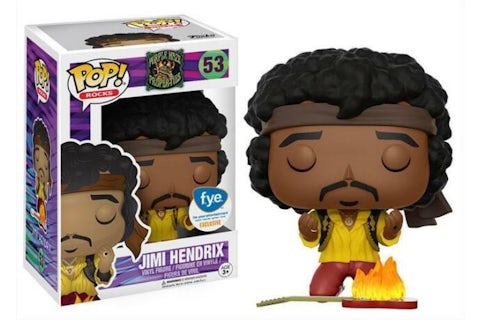 Funko Pop! Rocks Purple Haze Properties Jimi Hendrix FYE Exclusive