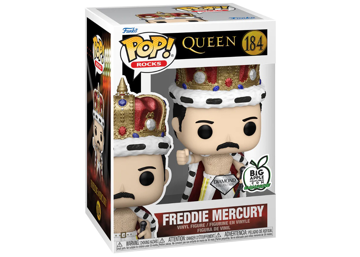 Queen Freddie Mercury #184 Music FUNKO POP! 