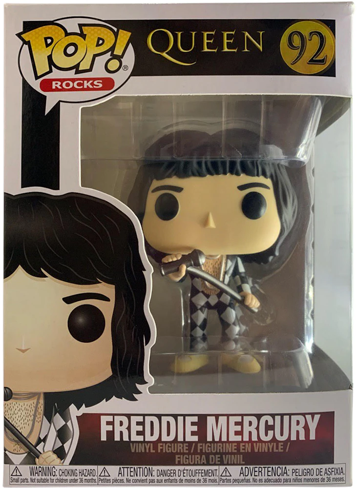 Pop! Rocks Queen Freddie Mercury Figure #92 - ES