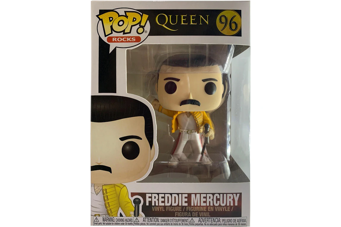 Funko Pop! Rocks Queen Freddie Mercury Figure #96