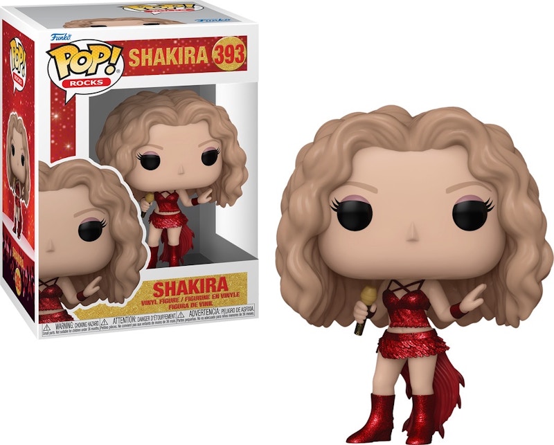 Funko Pop! Rocks: Shakira (Super Bowl LIV) Figure #393