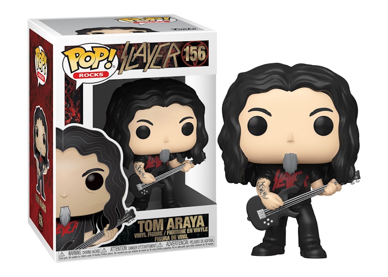 Funko Pop! Rocks Slayer Tom Araya Figure #156