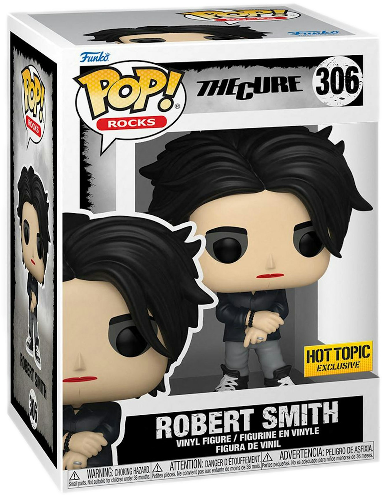 Funko Pop! Rocks The Cure Robert Smith Hot Topic Exclusive Figure #306 US