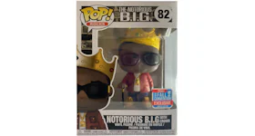 Funko Pop! Rocks The Notorious B.I.G with Crown Fall Convention Exclusive Figure #82
