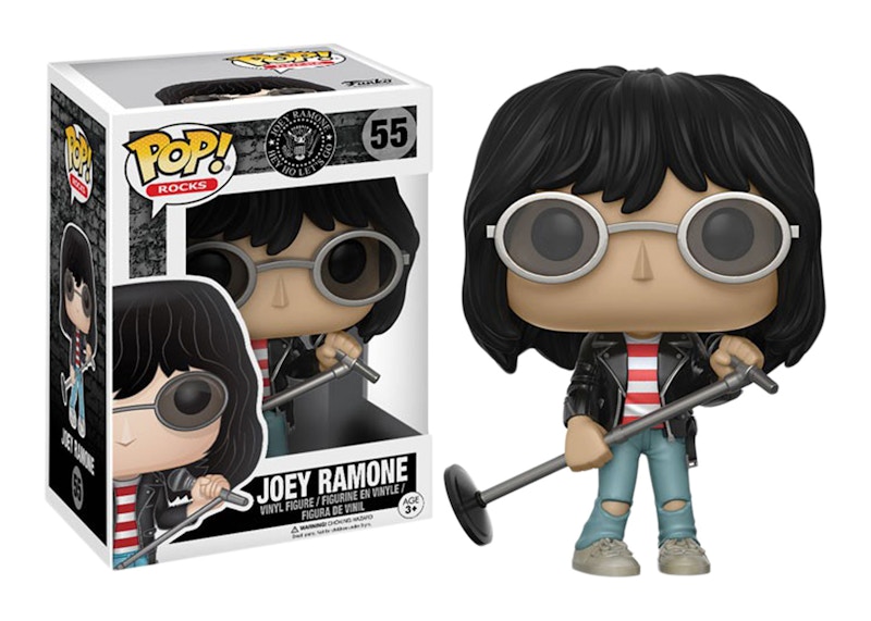 Funko Pop 65A Vinyl Joey Ramone The Ramones Punk Band Figure #55 