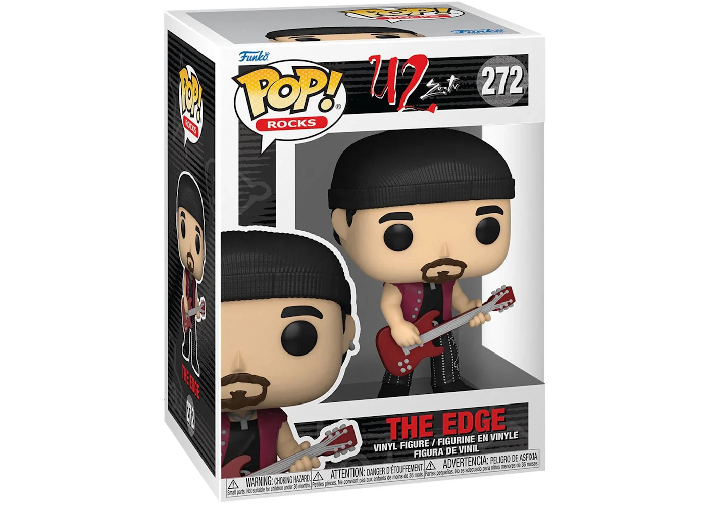 Funko Pop! Rocks U2 Zoo TV The Edge Figure #272 - US