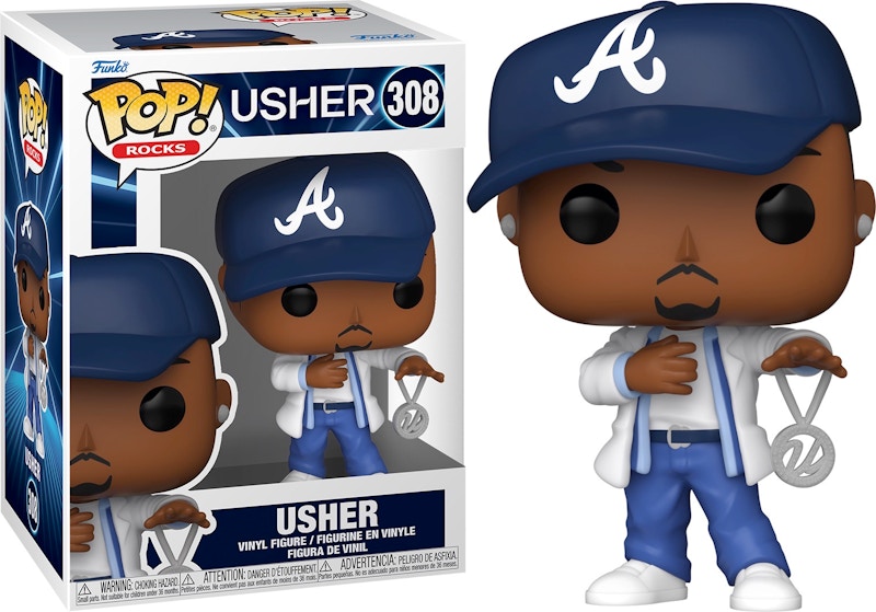 Funko Pop! Rocks: Usher (Yeah!) Figure #308