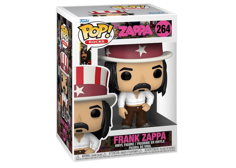 Funko Pop! Rocks ZAPPA Frank Zappa Figure #264 - US