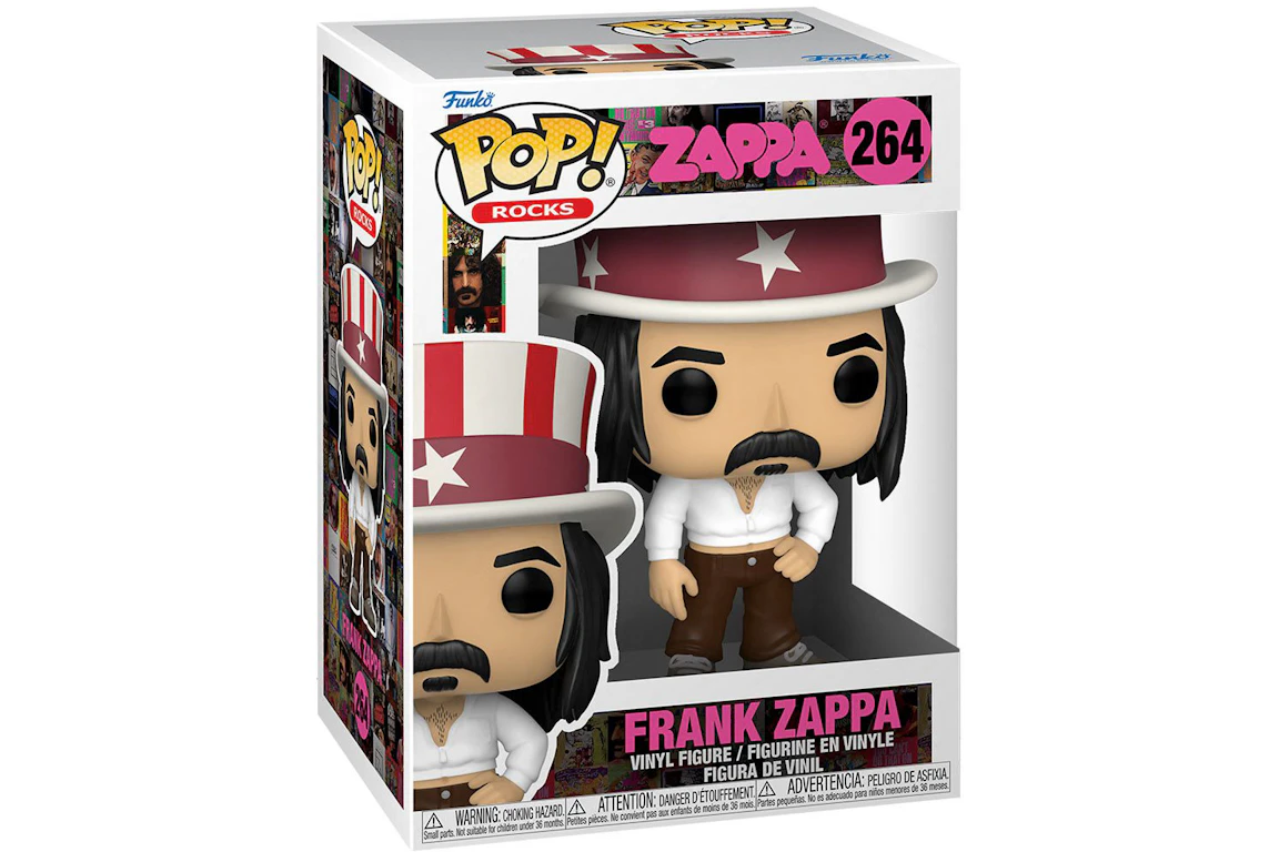 Funko Pop! Rocks ZAPPA Frank Zappa Figure #264