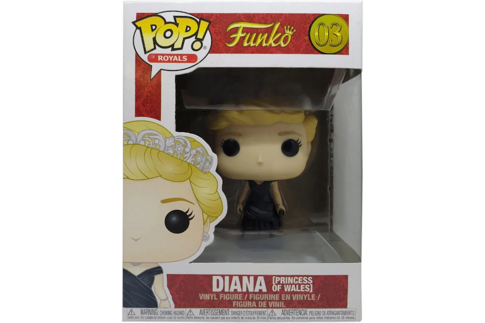 Funko Pop! Royals Diana Princess of Wales Figure #03