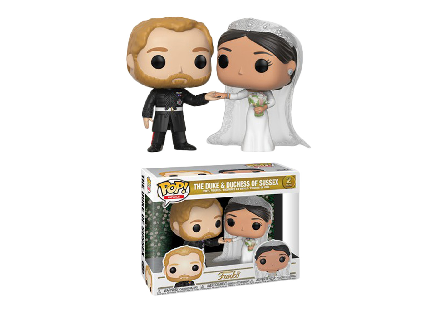 Funko Pop! Royals The Duke & Duchess of Sussex 2 Pack - JP