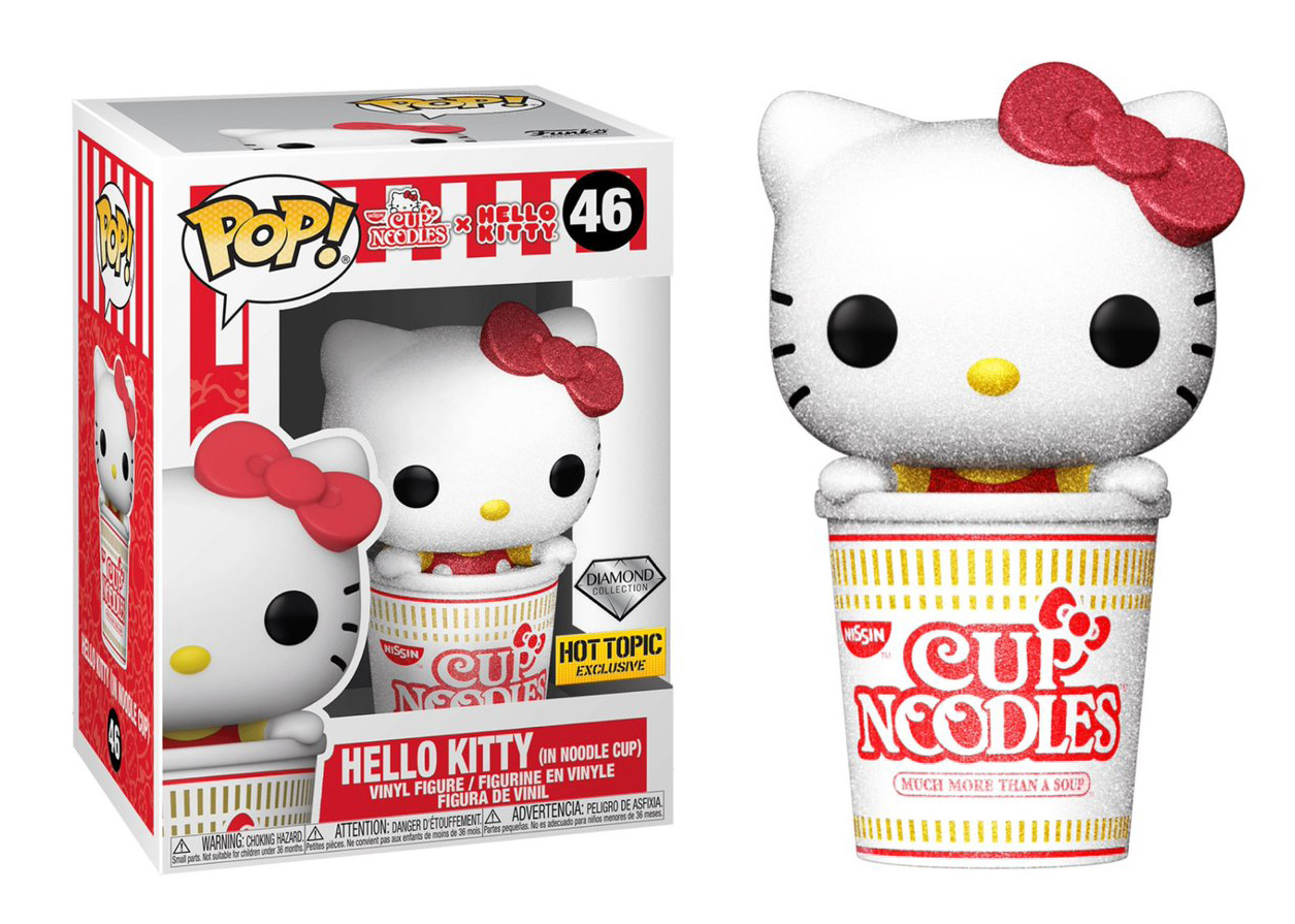 Funko Pop! Sanrio x Nissin Hello Kitty in Noodle Cup Diamond