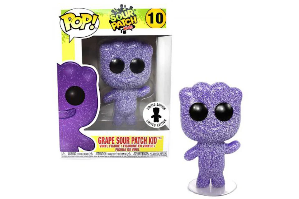 Funko Pop! Sour Patch Kids Grape Sour Patch Kid Limited Edition Figure #10