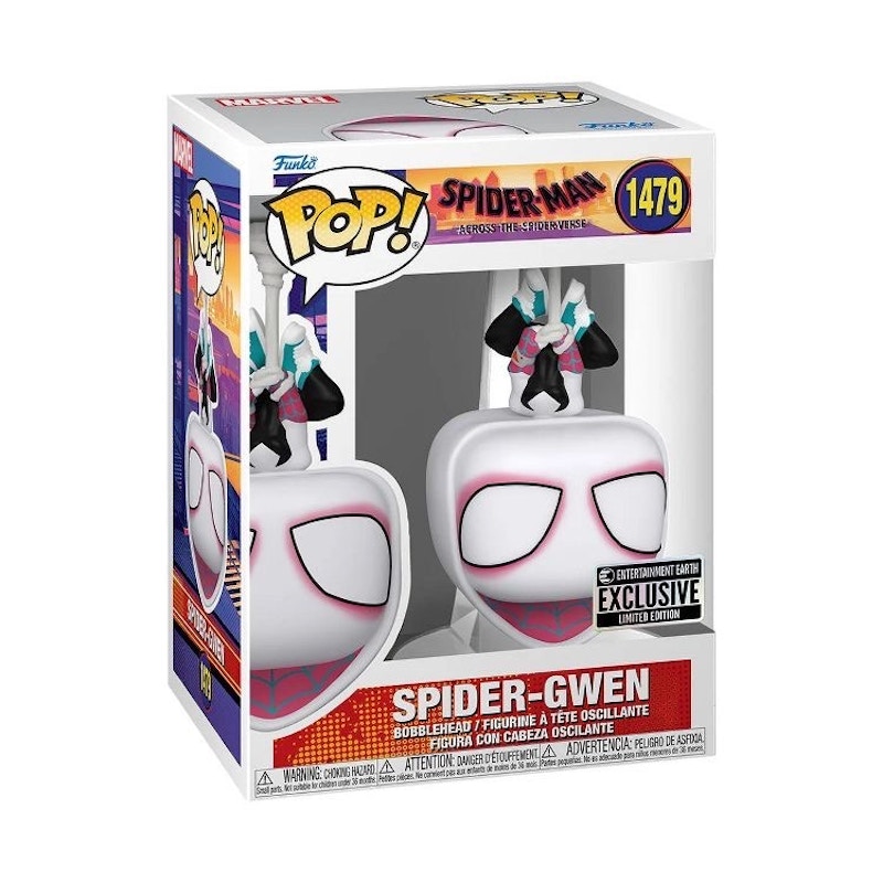 Funko Pop! SpiderMan Across The SpiderVerse SpiderGwen (Hanging) (Entertainment Earth) Figure #1479