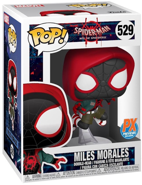 Funko Pop! Marvel's Spider-Man: Miles Morales - Miles Morales in Purpl