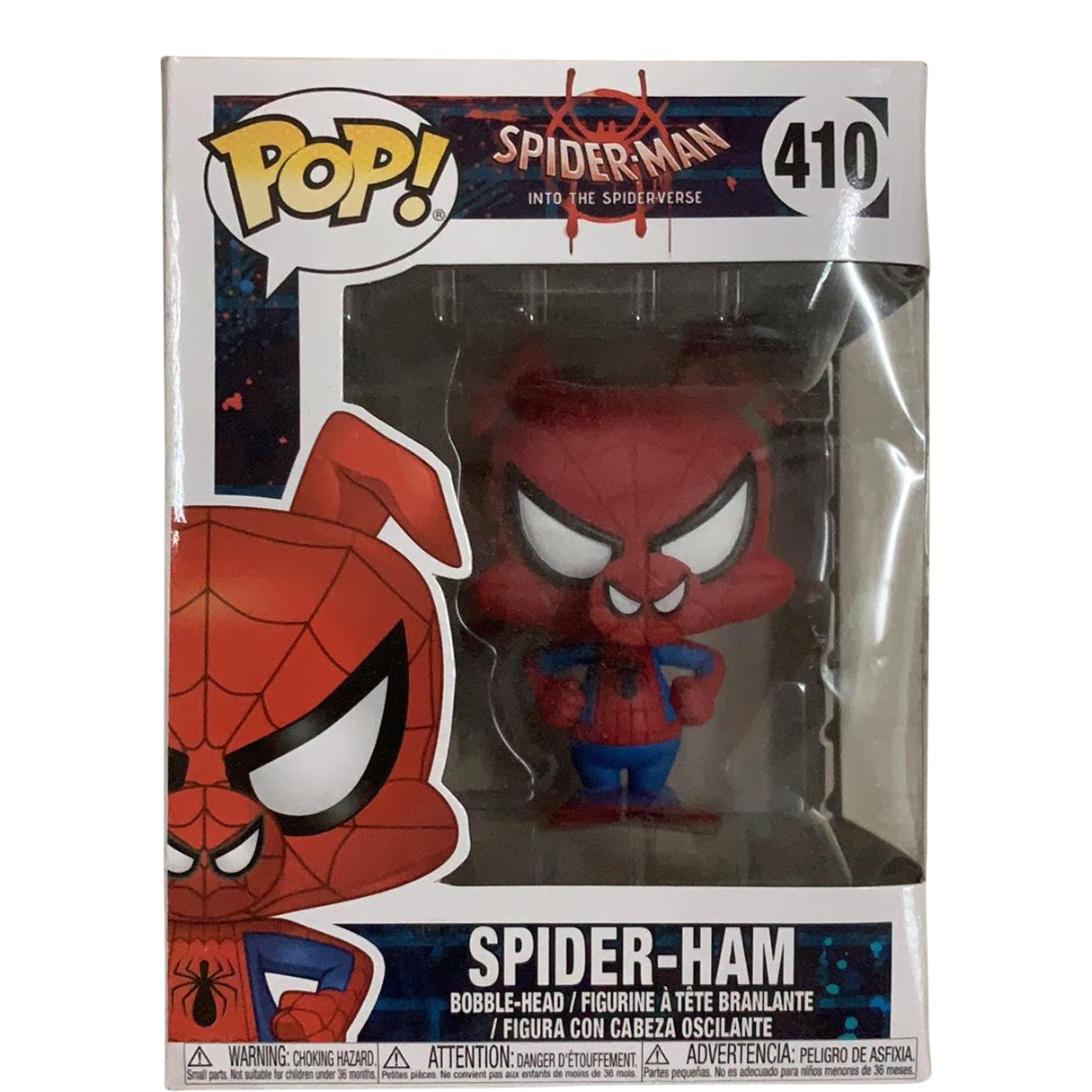 Funko Pop! Spider-Man into the Spider-Verse Spider-Ham Bobble-Head