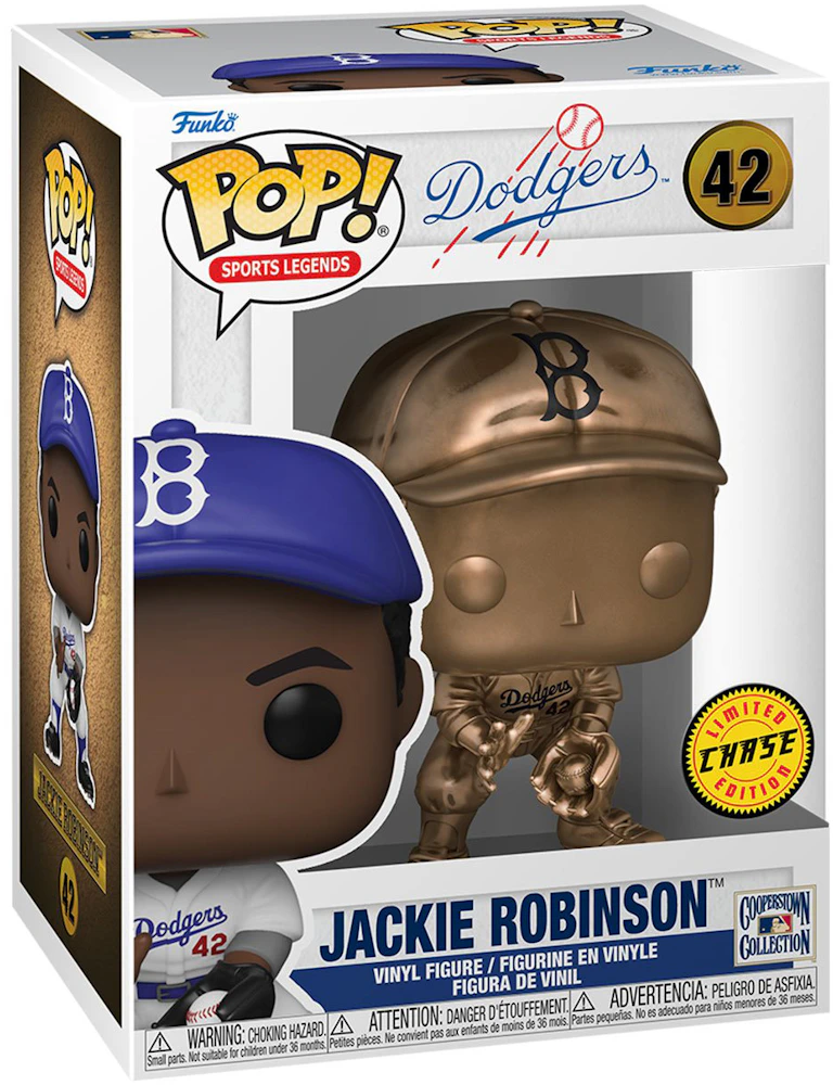 Funko Pop! Sports Legends Brooklyn Dodgers Jackie Robinson Chase