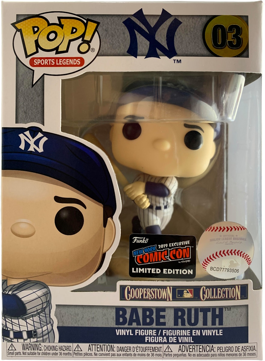 Funko Pop! Sports Legends New York Yankees Babe Ruth NYCC Figure #03
