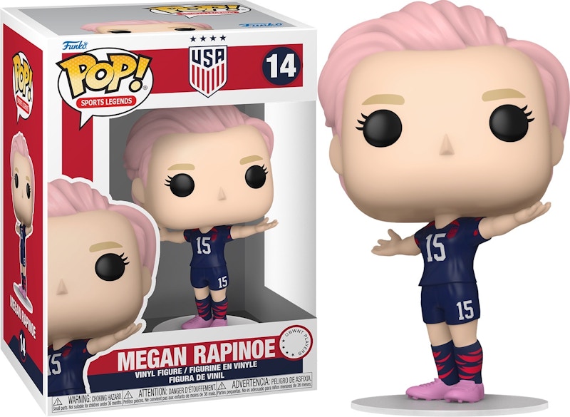 Funko Pop! Sports Legends: USWNT Megan Rapinoe Figure #14