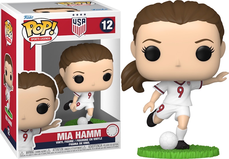 Funko Pop! Sports Legends: USWNT Mia Hamm Figure #12