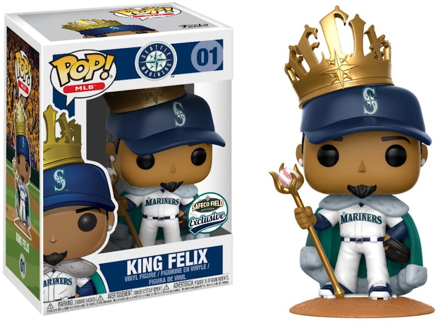 Funko Pop! Sports MLB Felix Hernandez King Felix Safeco Field Exclusive  Figure #01 - US