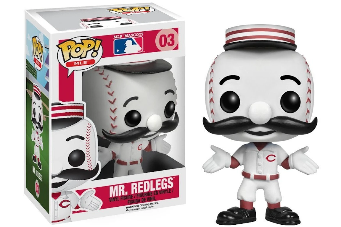 Funko Pop! Sports MLB Mascots Mr. Redlegs Figure #03