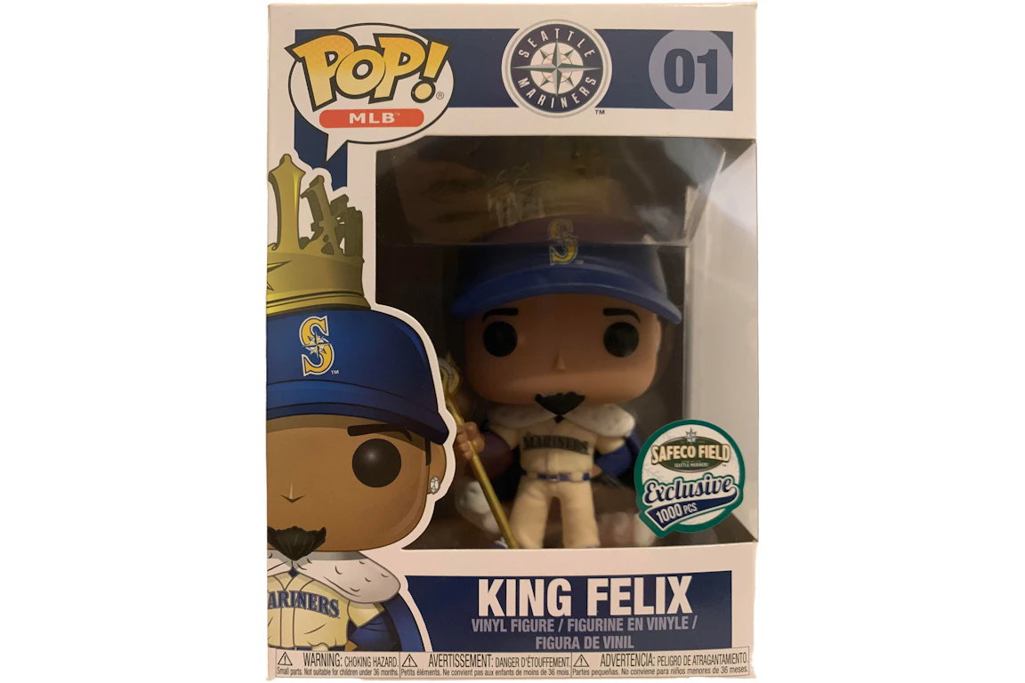 Funko Pop! Sports MLB Seattle Mariners Felix Hernandez "King Felix" Safeco Field Exclusive Figure #01