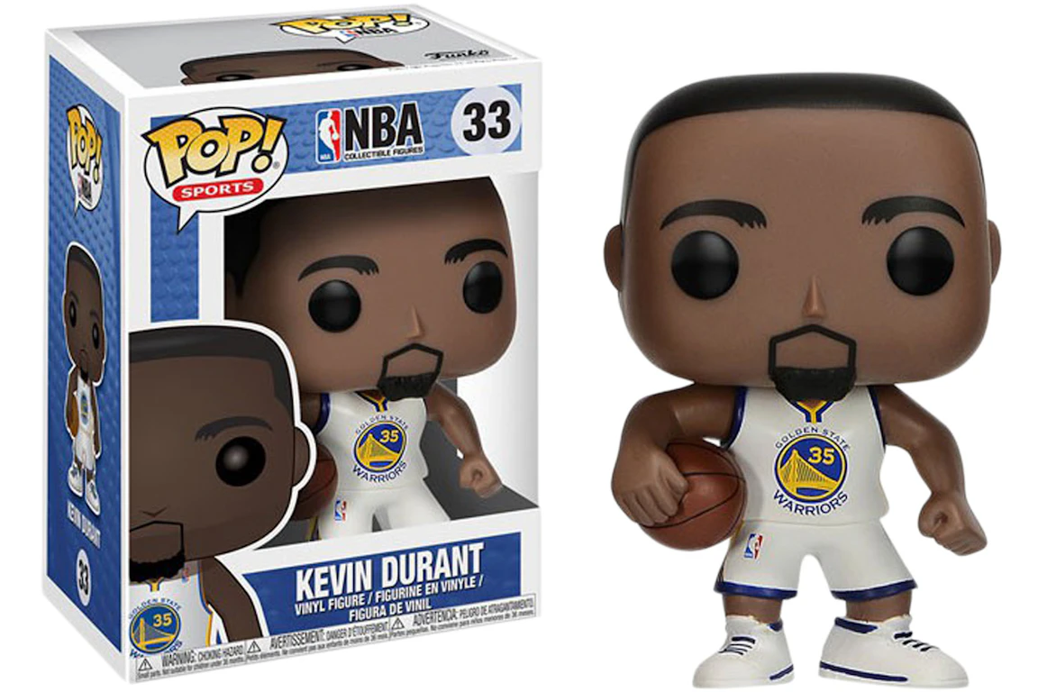 Funko Pop! Sports NBA Golden State Warriors Kevin Durant Figure #33