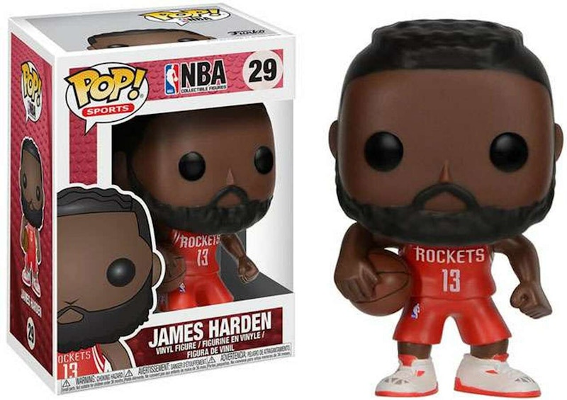 Funko Pop Sports NBA James Harden Red Jersey Figure 29 US