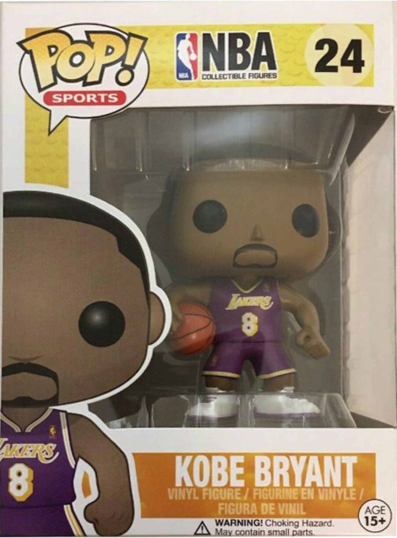 RARE FUNKO POP ! Sports NBA #24 Kobe Bryant (Maillot violet #8) SDCC  Exclusif EUR 230,79 - PicClick FR