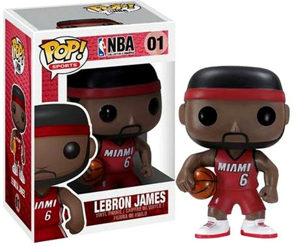 Funko Pop! Sports NBA LeBron James Heat Figure #01 - IT