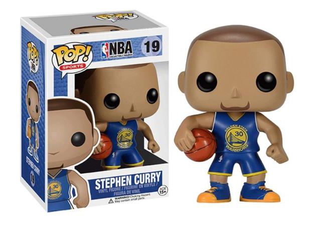 Funko Pop! Sports NBA Stephen Curry (Blue Jersey) Figure #19 - CN