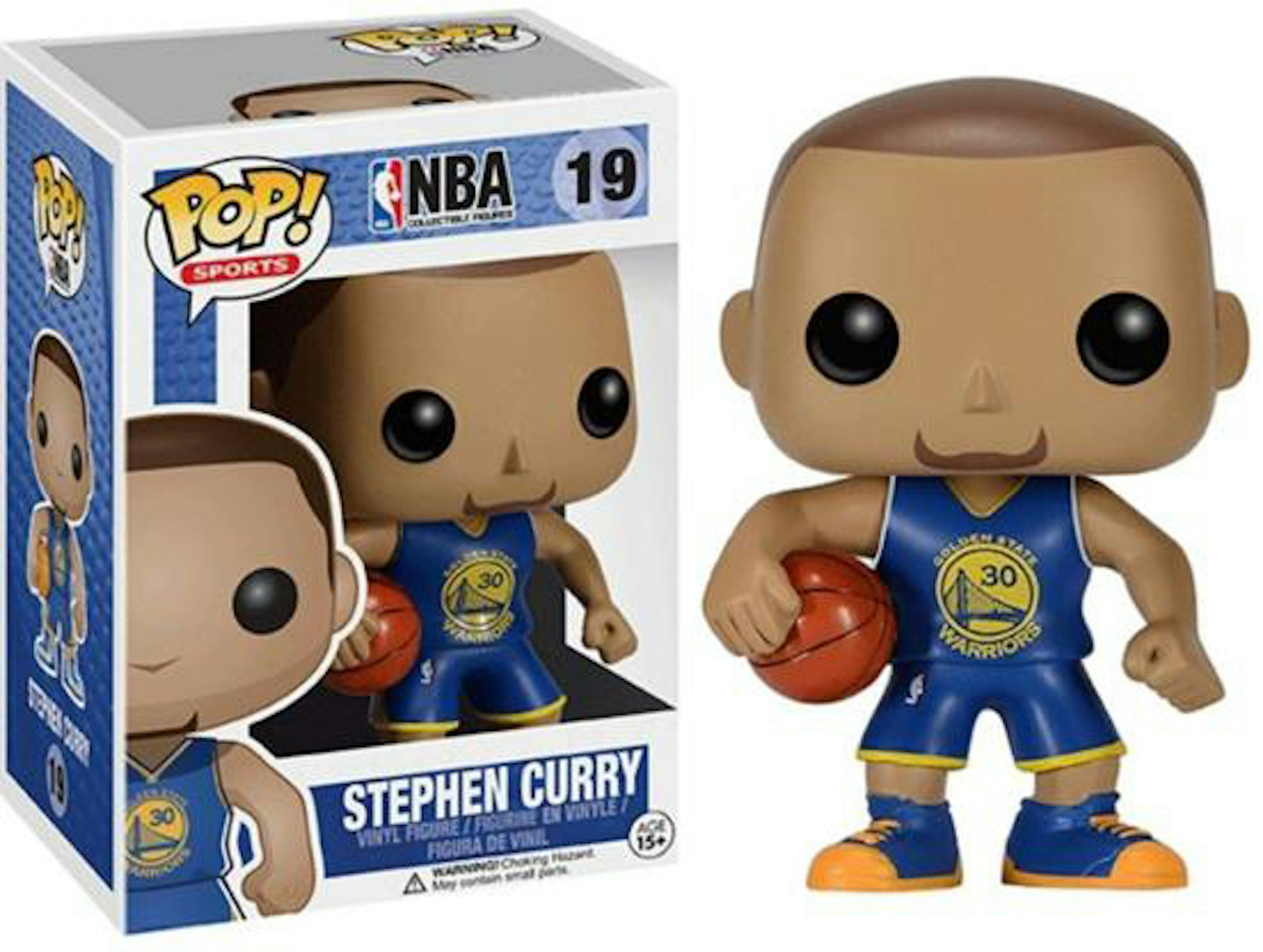 Figurine Pop NBA #4 pas cher : Stephen Curry