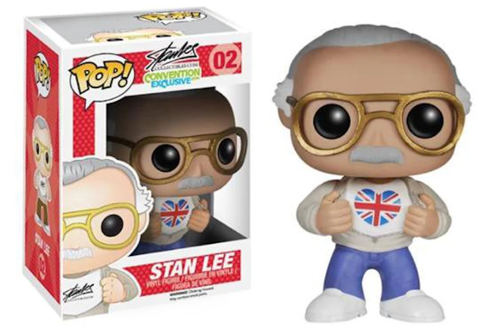 Funko Pop! Stan Lee Stan Lee (British Flag) Figure #02
