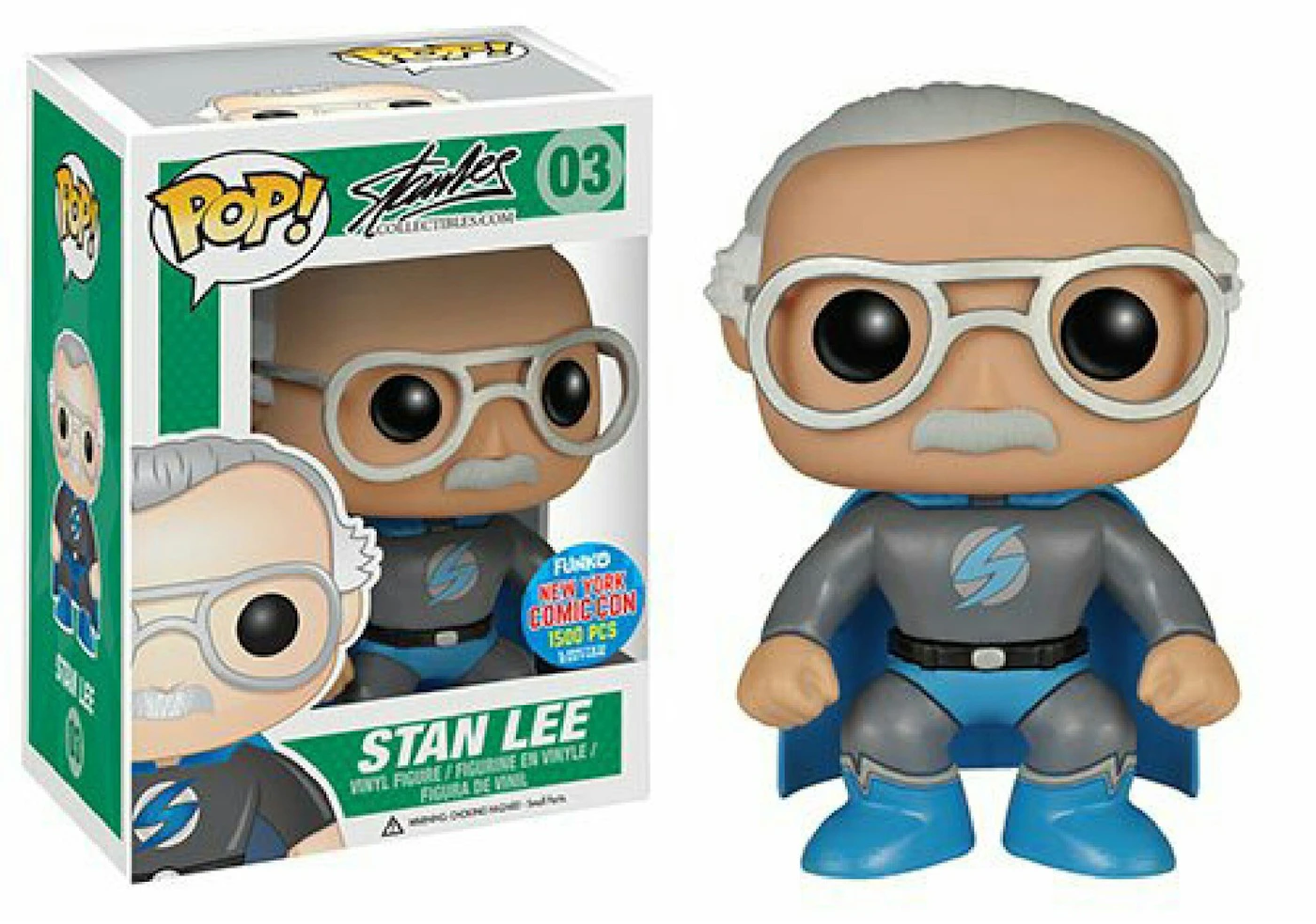 Funko Pop! Stan Lee Stan Lee (Superhero) NYCC Figure #03 - US