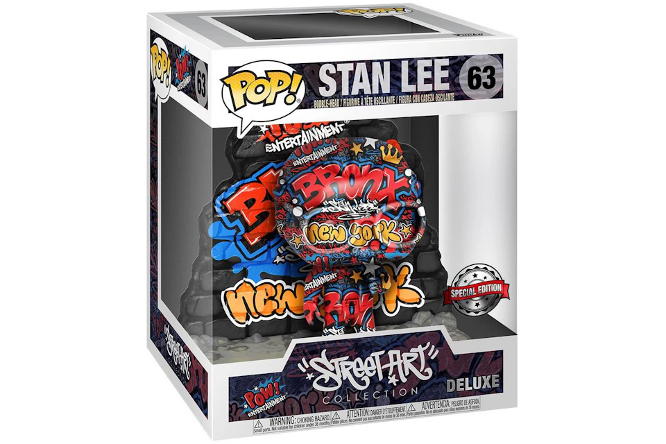 Funko Pop! Stan Lee Street Art Collection Deluxe Special Edition Figure #63