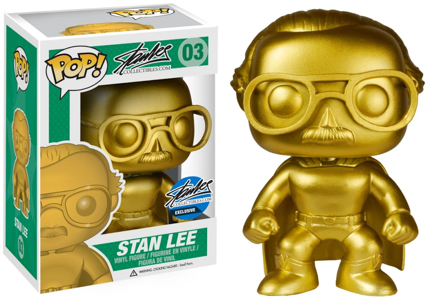 Funko Stan Lee(Gold) Figure US