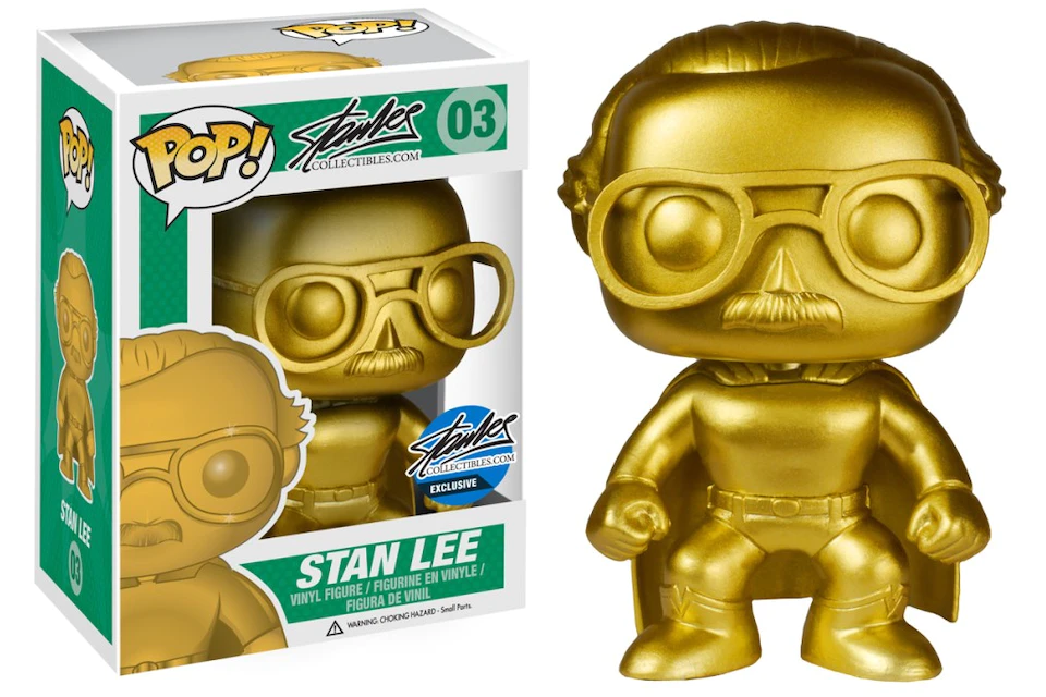 Funko Pop! Stan Lee(Gold) Figure #03