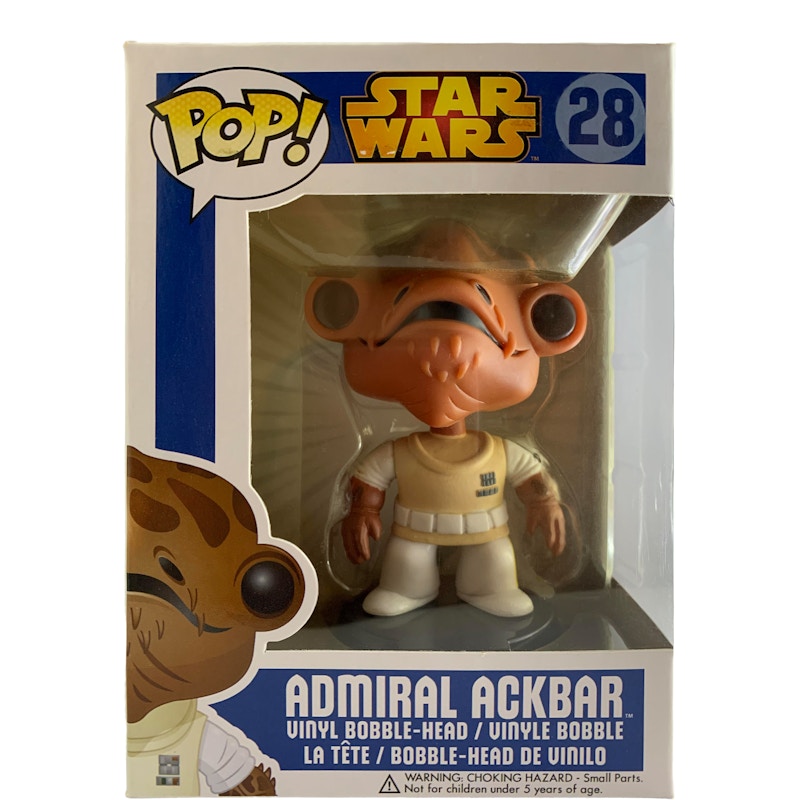 Funko Pop! Star Wars Admiral Ackbar Figure #28 - US